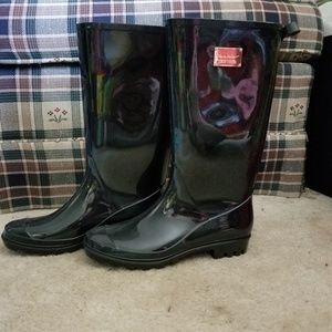 Nicole Miller sz 8 rain boots